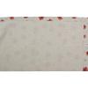 Sandner Mona Cotton-Blend Table Runner, Poppy, 50 x 150 cm, Beige/Red view 2