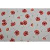 Sandner Mona Cotton-Blend Table Runner, Poppy, 50 x 150 cm, Beige/Red view 3