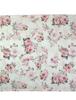 Sandner Rose Garden Cotton Table Topper, Roses and Flowers, 85 x 85 cm, Pink view 1