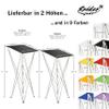 Spider Folding Standing Lectern, Yellow, 115 cm view 3
