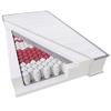 MSS e.K. XXL Medic Silver Plus Barrel Pocket Spring Mattress, 24 cm High, 100 x 200 cm, H4 view 2
