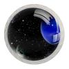 Space Planet Starry Sky Drawer and Cabinet Knobs with Screws, 4-Pack view 1