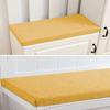 Garden Bench Cushion for 2- and 3-Seaters, Indoor/Outdoor, 100/120 cm, Patio Swing Seat Cushion (90 x 30 x 3 cm, Yellow) view 1
