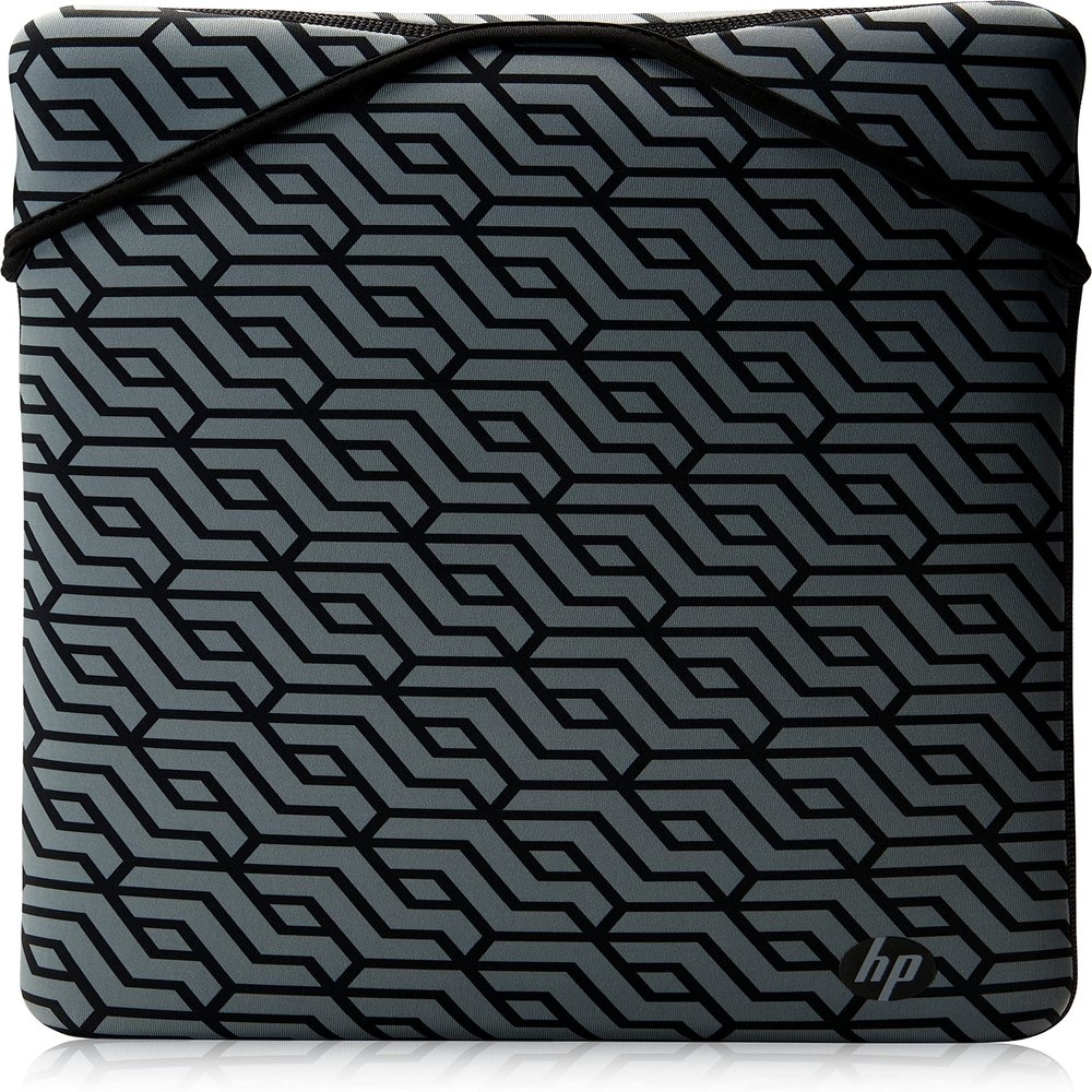 HP Reversible Protective Sleeve for 14.1-Inch Laptop, Black Geo