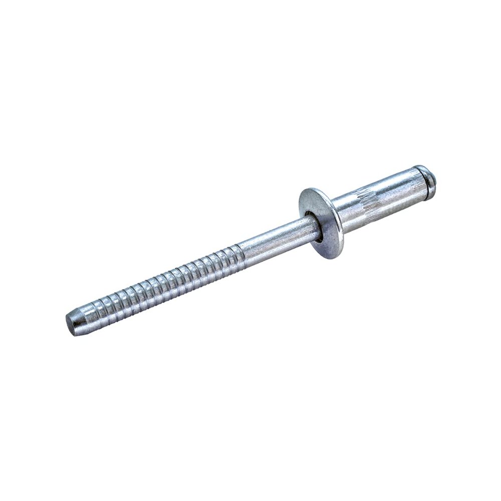 GOEBEL GO-BULB II 1,000 High-Strength Steel Blind Rivets, 3.2 x 9.0 mm, Flat Head