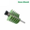 1pc 8mm Shank 2-Tooth Adjustable Finger Joint Router Bit Tenon Cutter, Industrial Quality, Green MC02036 view 4