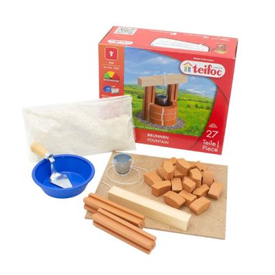 teifoc Well Brick Building Set 1025 with 28 Pieces