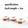 Purple Copper Wire, Red Copper Wire, Conductive Copper Wire, 0.5, 0.8, 1, 2, 3, 4 mm, 1 m Long - 5 mm × 1 m view 3