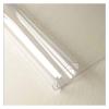 Transparent PVC Tablecloth, Crystal-Clear, Waterproof, Oil- and Scratch-Resistant, 80 x 190 cm view 1