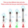 HUAREW F5AL250V 20-Pack 5x20 mm Fast-Acting Glass Fuses, 5A 250V, Time-Delayed view 2