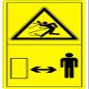 Sticker: Danger from Flying Parts - 75 x 150 mm view 1