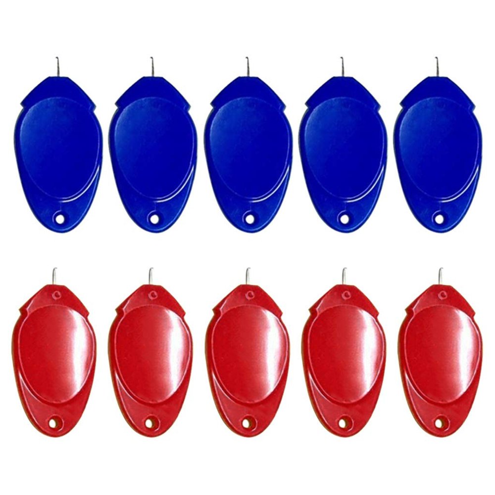 SUCHUANGUANG Needle Threader with Thread Cutter, 10-Pack