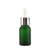 TIANZD 24-Pack 10 mL Matte Green Glass Dropper Bottles with Glass Pipettes, Silver Screw Caps, 2 Funnels view 3