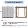 Magnetic Screen Door, 130 x 180 cm, No-Drill Installation view 2