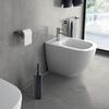 Gedy Taipei Toilet Brush, Black, Stainless Steel, 2-Year Warranty, 36 x 8.4 x 8.4 cm, R&S Design view 4