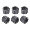 sourcing map Sleeve Bearings, 12 mm Bore, 18 mm OD, 12.5 mm Length, Self-Lubricating Sintered Iron, 6-Pack view 1