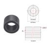 sourcing map Sleeve Bearings, 12 mm Bore, 18 mm OD, 12.5 mm Length, Self-Lubricating Sintered Iron, 6-Pack view 2
