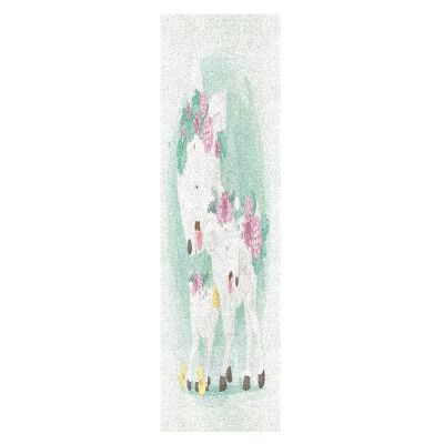 Mnsruu Cute Daisy Deer Skateboard Grip Tape, 22.9 x 83.8 cm