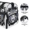 Tiger Head King Sports Bag with Shoe Compartment view 3