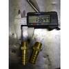 MYCZLQL M16x1.5 to 13 mm Brass Hose Barb Connector view 2