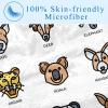 BestIdeas Animal Head Blanket, Thin, Color Icons, Soft, Warm and Cozy, Throw for Bed, Couch, Sofa, Picnic, Camping and Beach, 150 x 100 cm view 3