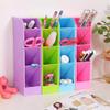 Green Plastic Storage Box with 4 Compartments view 3