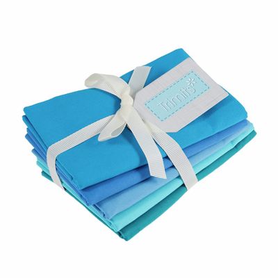 FQ PK SEASIDE - Fabric Fat Quarters: Seaside, Bundle of 5 - Trimits