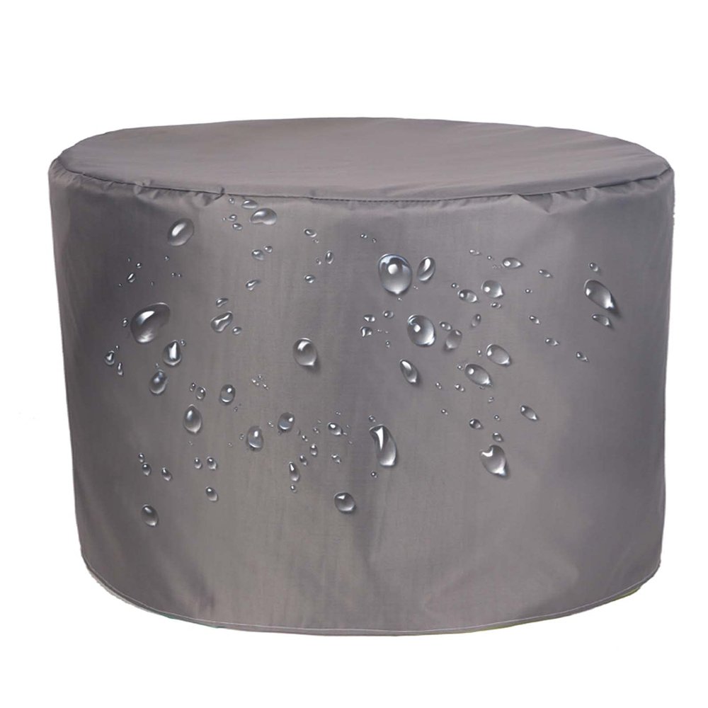 FOGUO Round Patio Furniture Cover 320 x 94 cm, Waterproof 420D Oxford Fabric