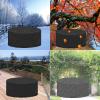 FOGUO Round Patio Furniture Cover 320 x 94 cm, Waterproof 420D Oxford Fabric view 2