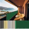 AEREY Balcony Privacy Screen 130 x 650 cm, Dark Green view 1