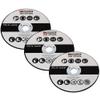 Parkside Cutting Disc Set for PWSA 12 B1 Cordless Angle Grinder, 3-Piece view 1