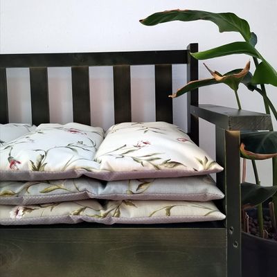 Wangle Bench Cushion, Swing Cushion, 1/2/3-Seater, for Garden Benches, Dining Chairs, Indoors and Outdoors, Chaise Swings, Sofas and Patio Furniture, Beige