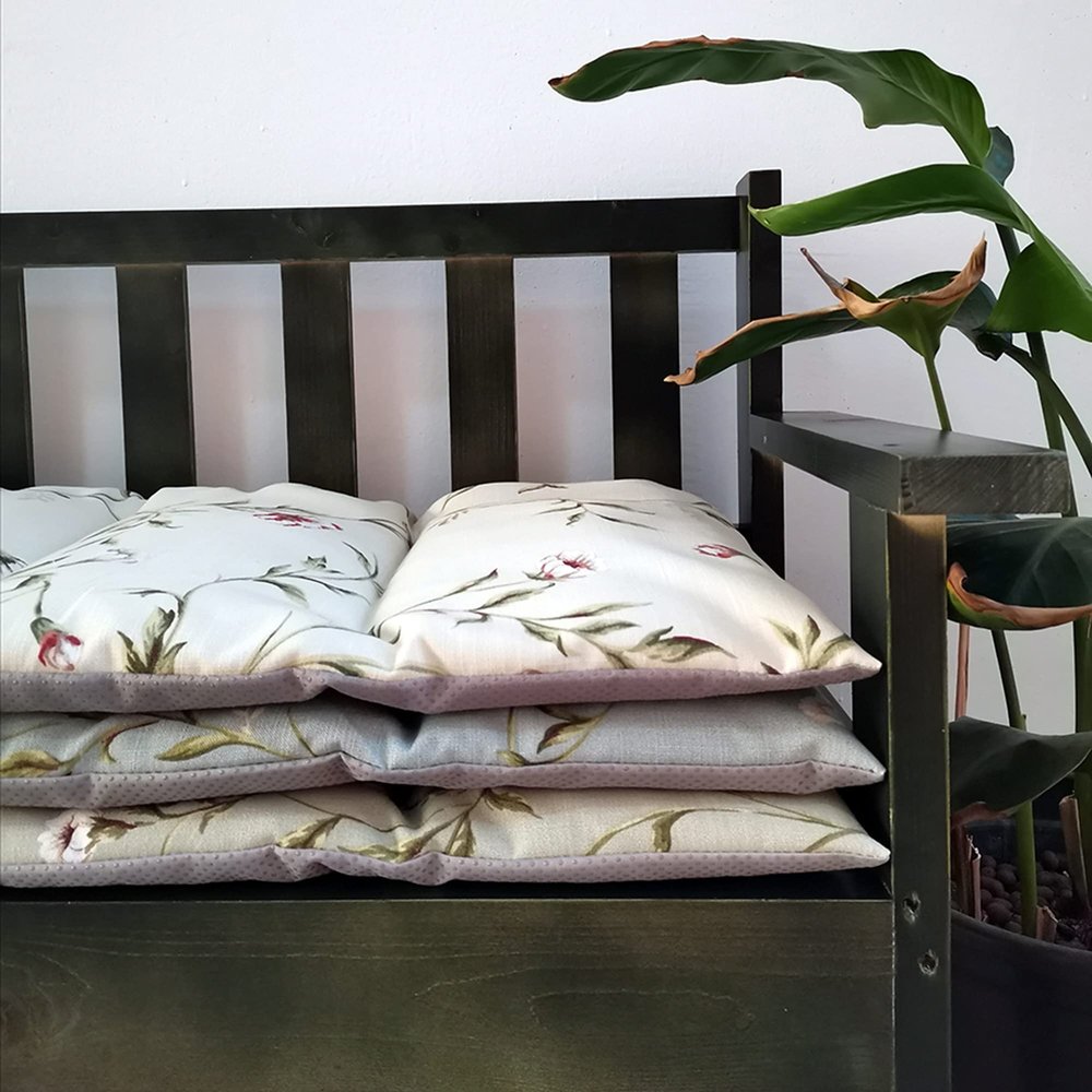 Wangle Bench Cushion, Swing Cushion, 1/2/3-Seater, for Garden Benches, Dining Chairs, Indoors and Outdoors, Chaise Swings, Sofas and Patio Furniture, Beige