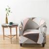 Highdi Stretch Club Chair Slipcover, Pink, 65–90 cm view 1