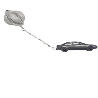 Classic Swedish Car Saab 93 Conv. 1995 ref238 Pewter Effect Tea Infuser, Stainless Steel Ball Strainer