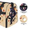 Sea Cat Art Sports Duffel Bag with Shoe Compartment view 3