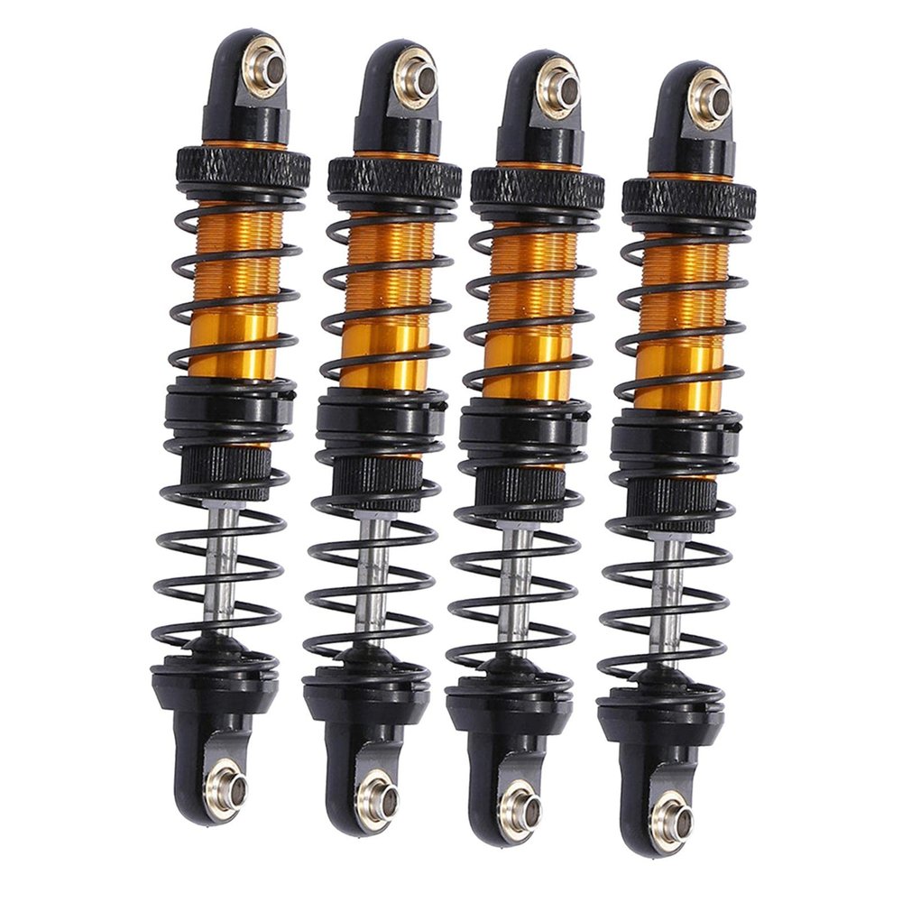 chiwanji 4-Piece 70 mm RC Car Shock Absorbers for Axial 90046