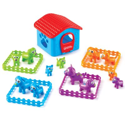 Learning Resources Sort-'Em-Up Pups Preschool Sorting Set