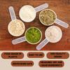 Plastic Measuring Scoop, 1/8 Teaspoon (0.625 cc), Long Handle, 3-Pack view 2