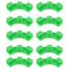 10-Piece 90-Degree Plant Benders, Green Plastic Garden Clips view 1