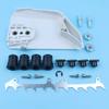 MQEIANG Clutch Sprocket Cover AV Buffer Mount Set Felling Dog Kit Compatible with Stihl 018 MS180 and 017 MS170 Chainsaws view 4