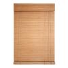 QWEASDF Bamboo Roller Blind, Light-Filtering, 120 x 120 cm view 1