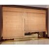QWEASDF Bamboo Roller Blind, Light-Filtering, 120 x 120 cm view 4