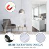 Magnetic Polyester Insect Screen Door Curtain, No-Drill Adhesive Mount view 3