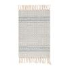 jia cool Styled World Boho Rug with Rug Pad, 60 x 130 cm Printed Bohemian Runner with Tassels view 1