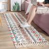 jia cool Styled World Boho Rug with Rug Pad, 60 x 130 cm Printed Bohemian Runner with Tassels view 2