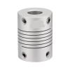TANGJIANCHENG C Coupling, Flexible Aluminum Alloy Shaft Coupling, 19 x 25 mm, for Motor Gearboxes, 4–8 mm Inner Diameter view 1