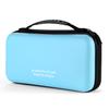 KUOCDSIK CD Case, 96-Capacity Hard EVA Blu-ray CD Wallet with Double Zipper and Hand Strap, Portable Disc Organizer DVD Holder for Car Trips (96 Capacity, Sky Blue96) view 1