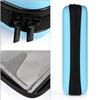 KUOCDSIK CD Case, 96-Capacity Hard EVA Blu-ray CD Wallet with Double Zipper and Hand Strap, Portable Disc Organizer DVD Holder for Car Trips (96 Capacity, Sky Blue96) view 3