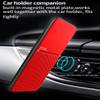 Kepuch Mowen Case with Built-In Metal Plate for Samsung Galaxy S10E - Red view 2